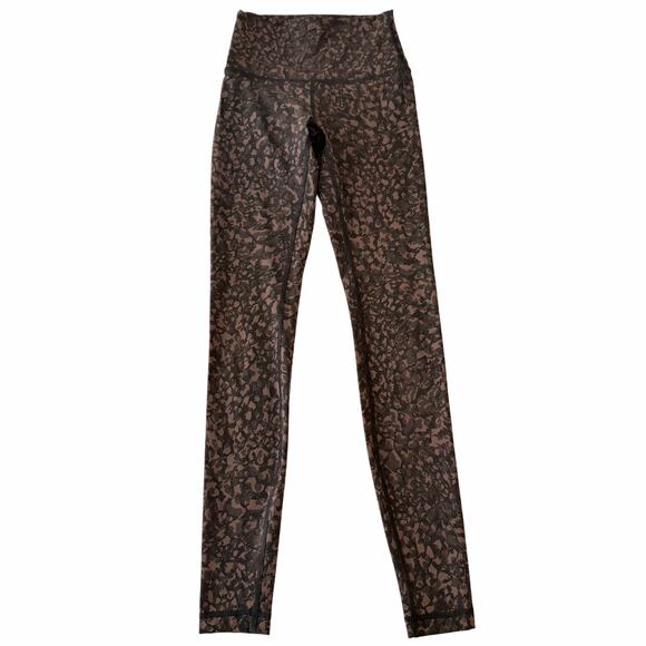 Lululemon Wunder Under High-Rise Tight 28" Wild Thing Camo Brown Earth Multi 2 - Picture 7 of 12